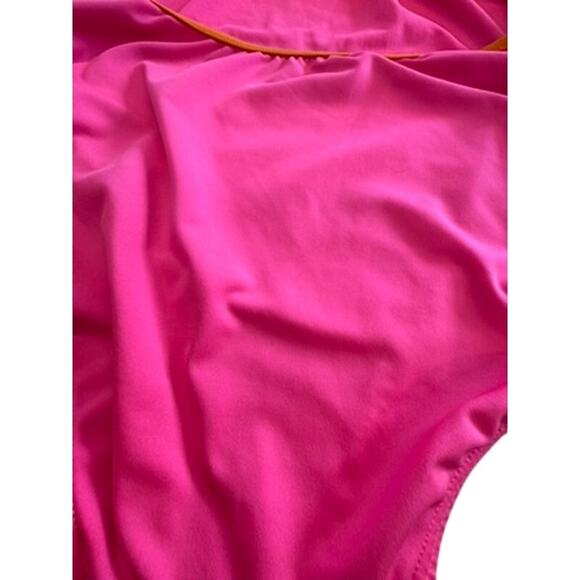 "KATE SPADE" One Piece Hot Pink Swimsuit NO SIZE Barbie Summer Baddie Mean Girls - Picture 9 of 9